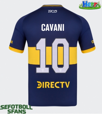 Boca Juniors Edinson Cavani #10 Hemmatröja 2025-26 Kortärmad